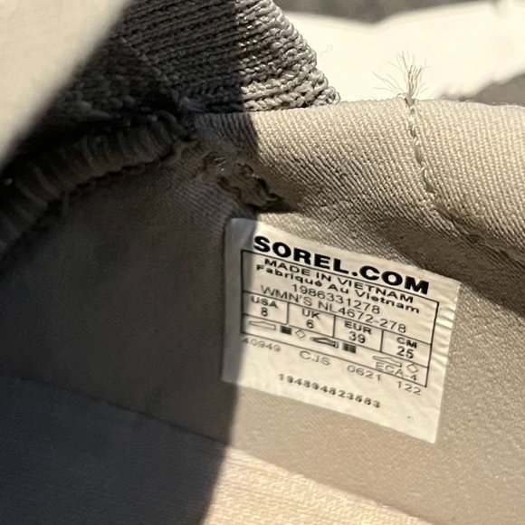 Sz 8 Sorel Women's Explorer Blitz Stride Shoes - Picture 8 of 10